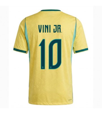 Brasilien Vinicius Junior #10 Replika Hemmatröja VM 2026 Kortärmad